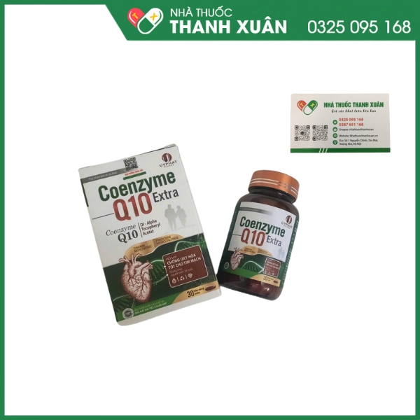 Coenzyme Q10 Extra - Uy Phát tăng cường sức khoẻ tim mạch